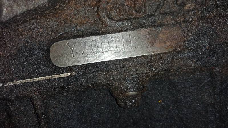 Y20DTH Opel Zafira 2001 Engine - Thumbnail 6