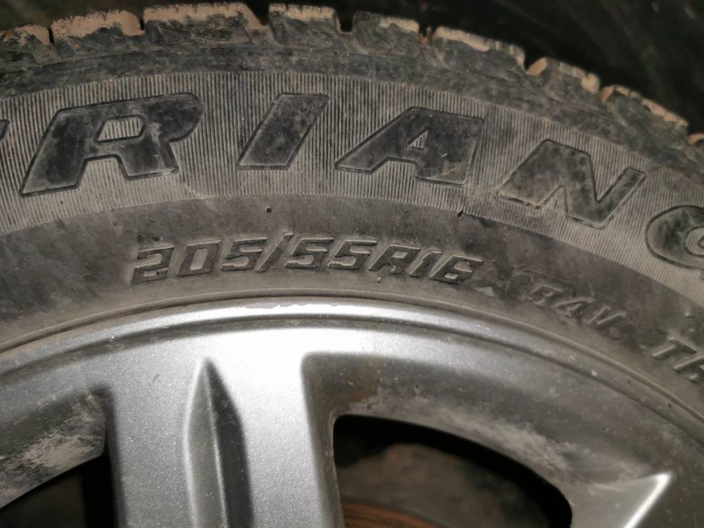 5X108 Volvo S40 2007 Komplet Kół Zimowych R16 - Thumbnail 5