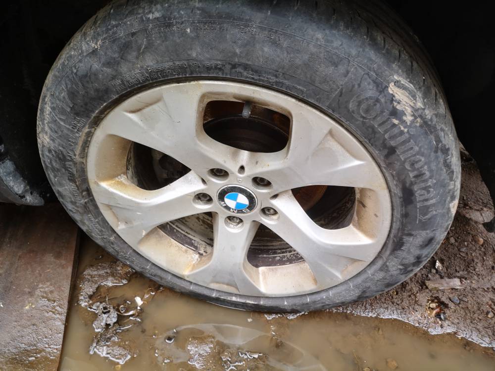 5X120 BMW X1 2010 Komplet Kół Zimowych R17 - Thumbnail 2