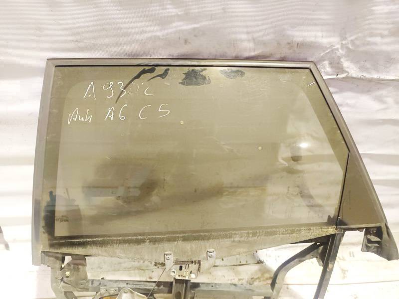 AS2 Audi A6 2003 Door-Drop Glass - REAR LEFT