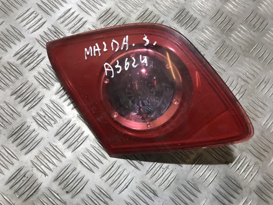Mazda 3 2004 Tail light inner - REAR LEFT