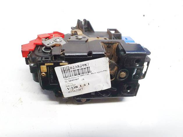 3D1837015 Skoda Octavia 2005 Door Lock Mechanism - FRONT LEFT - Thumbnail 3