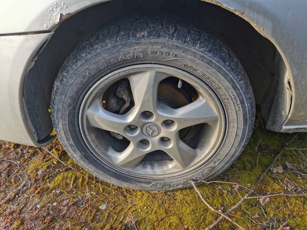 5X114.3 Mazda Premacy 2004 Jeu de roues pluie R15 - Thumbnail 4