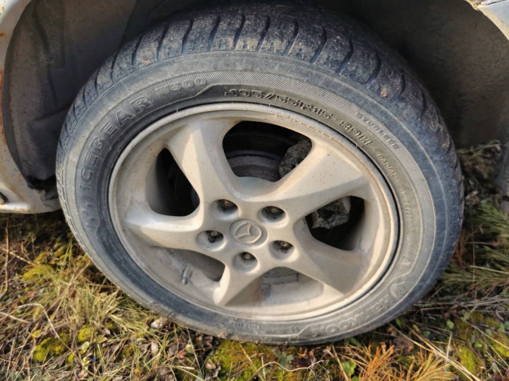 5X114.3 Mazda Premacy 2004 Jeu de roues pluie R15 - Thumbnail 3