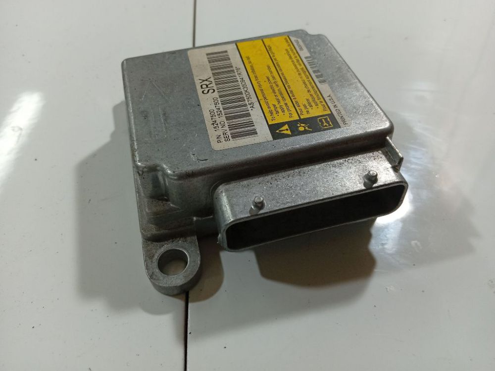 15247500 Cadillac SRX 2004 SRS AIRBAG KOMPIUTERIS - ORO PAGALVIU VALDYMO BLOKAS