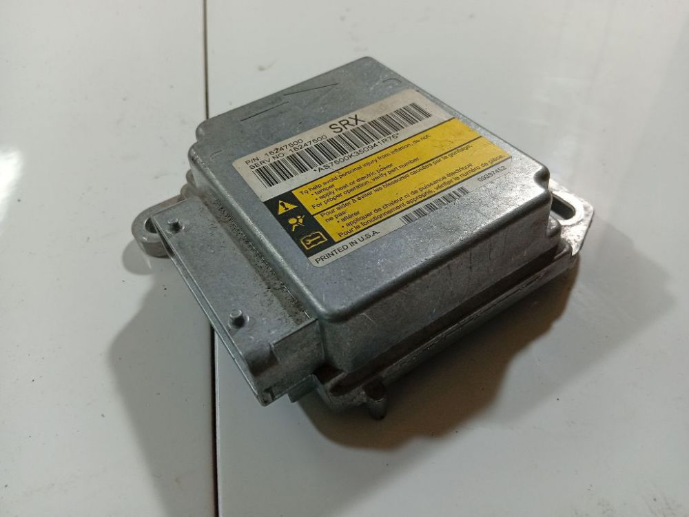 15247500 Cadillac SRX 2004 Komputer SRS airbag – moduł sterujący poduszek powietrznych - Thumbnail 3