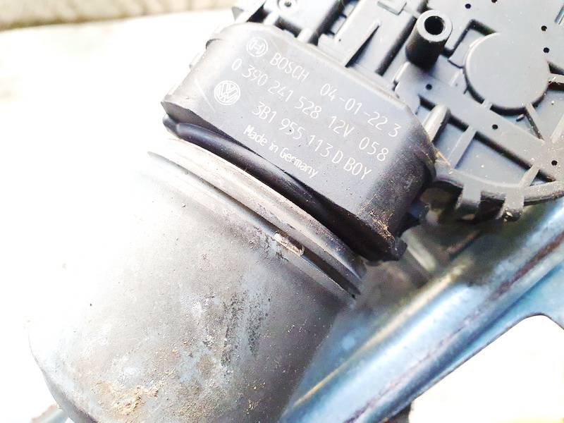 0390241528 Volkswagen Passat 2004 windscreen front wiper motor - FRONT - Thumbnail 2