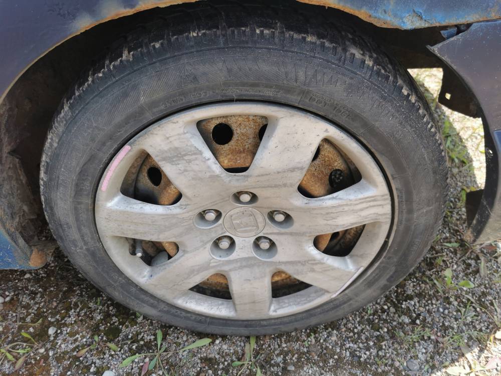 5X114.3 Honda Civic 2006 Juego de ruedas de hojalata R16 - Thumbnail 2