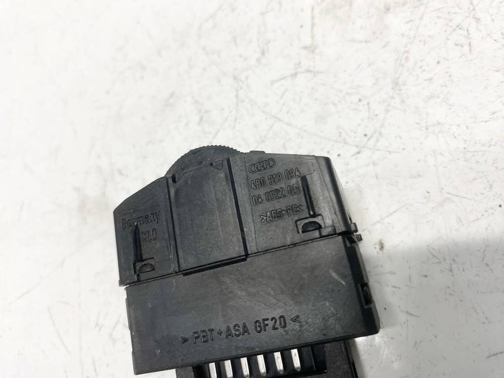 4B0919094A Audi A6 2000 Zibintu aukscio reguliatoriaus mygtukas - Thumbnail 4