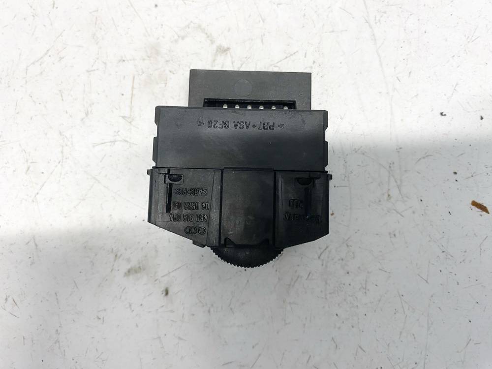 4B0919094A Audi A6 2000 Zibintu aukscio reguliatoriaus mygtukas - Thumbnail 2