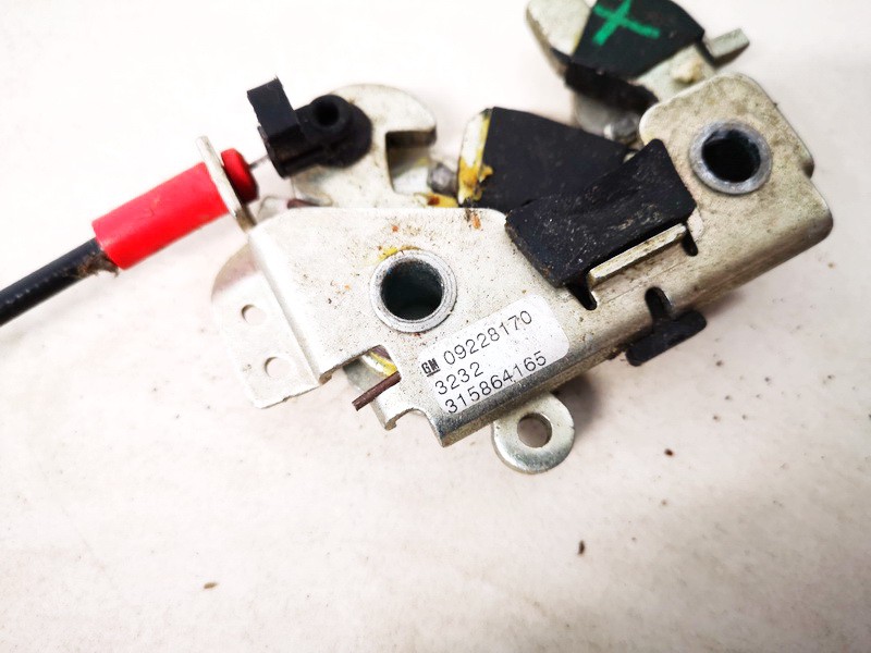 09228170 Opel Vectra 2003 Seat Lock Latch assembly - Thumbnail 3