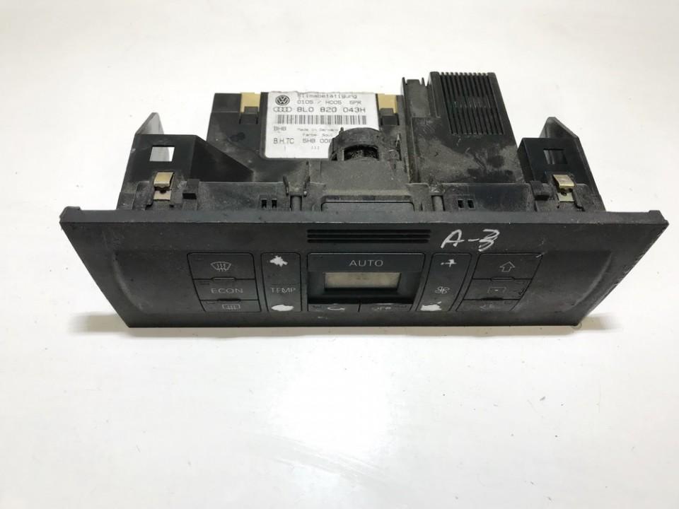 8L0820043H Audi A3 2002 Climate Control Panel (heater control switches)