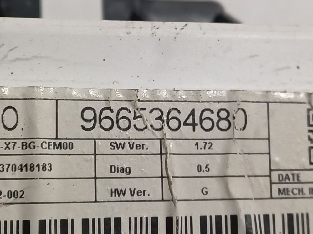 9665364680 Citroen C5 2009 Speedometers - Cockpit - Speedo Clocks Instrument - Thumbnail 5