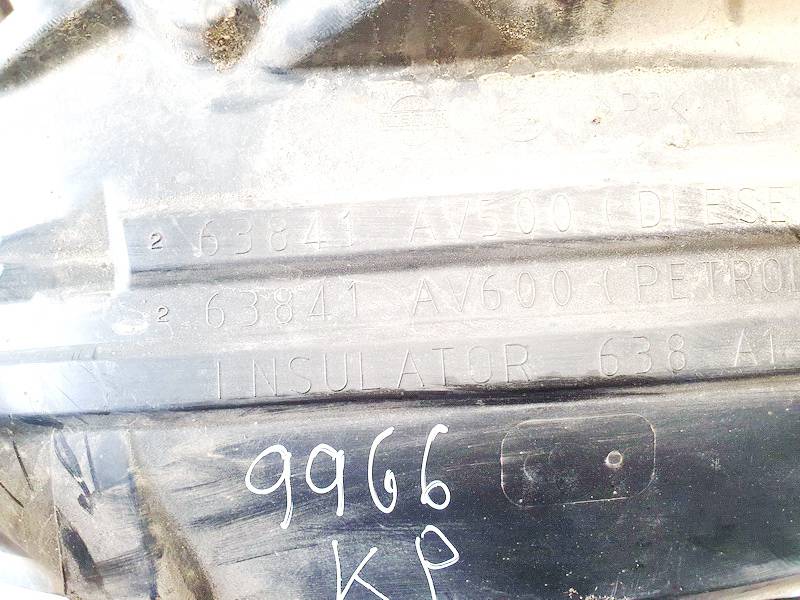 63841AV500 Nissan Primera 2002 Plastic Inner Fender - FRONT LEFT - Thumbnail 3