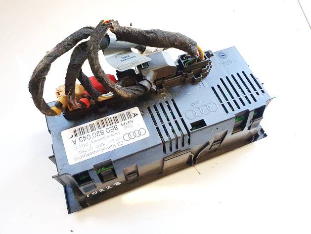 8E0820043A Audi A4 2002 MANDO CLIMATIZADOR - Thumbnail 3