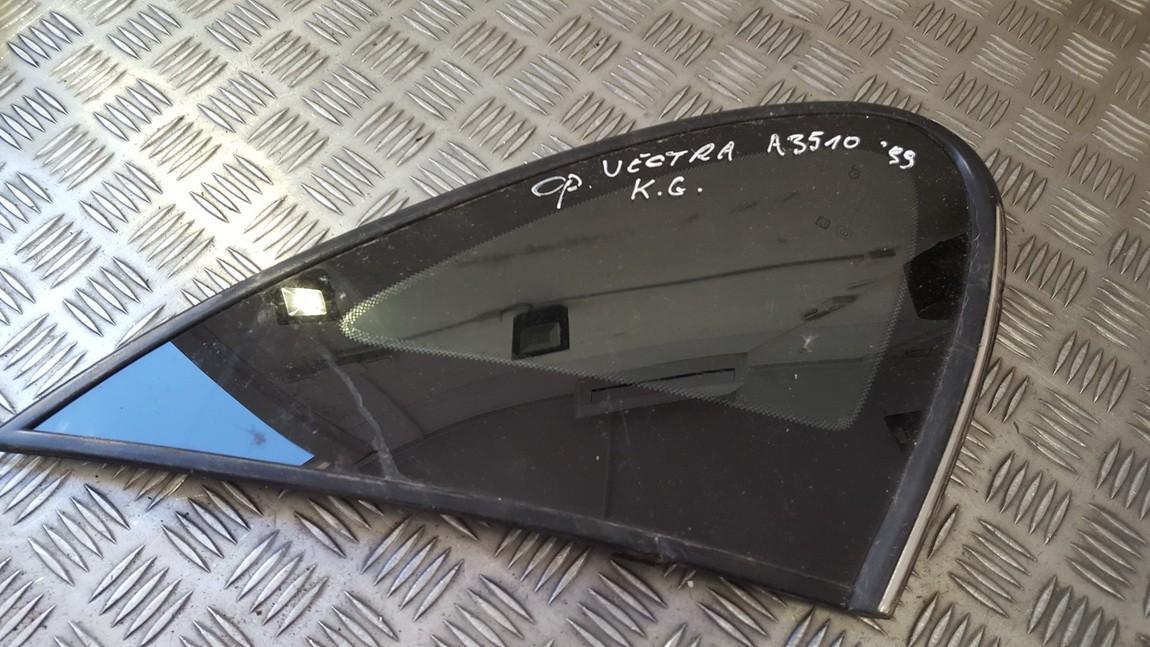 Opel Vectra 1999 Corner quarter window glass - REAR LEFT