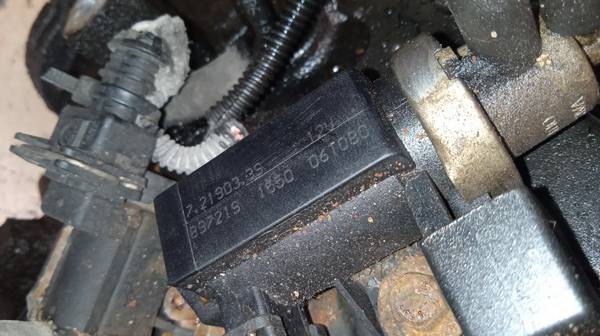 72190339 Opel Meriva 2006 Electrical selenoid (Electromagnetic solenoid) - Thumbnail 3