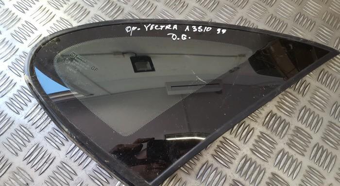 Opel Vectra 1999 Corner quarter window glass - REAR RIGHT