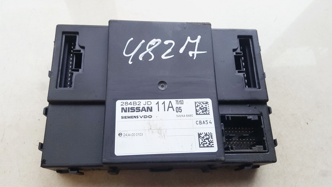 284B2JD11A Nissan X-Trail 2008 General Module Comfort Relay (Unit)