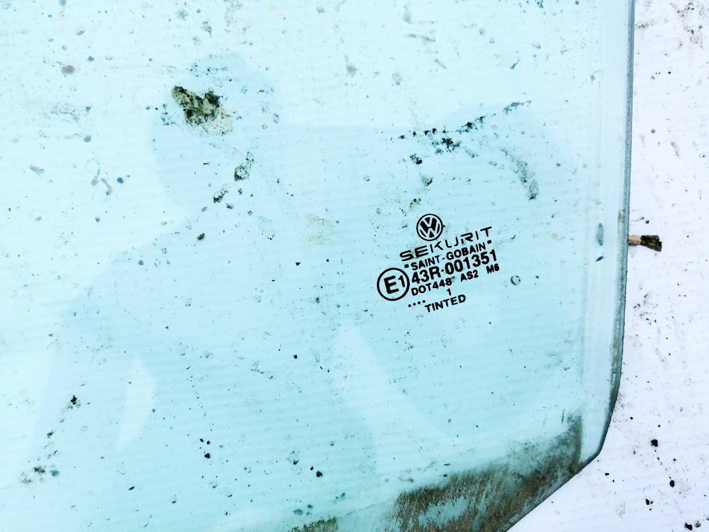 43R001351 Volkswagen Bora 2001 Door-Drop Glass - FRONT LEFT - Thumbnail 3