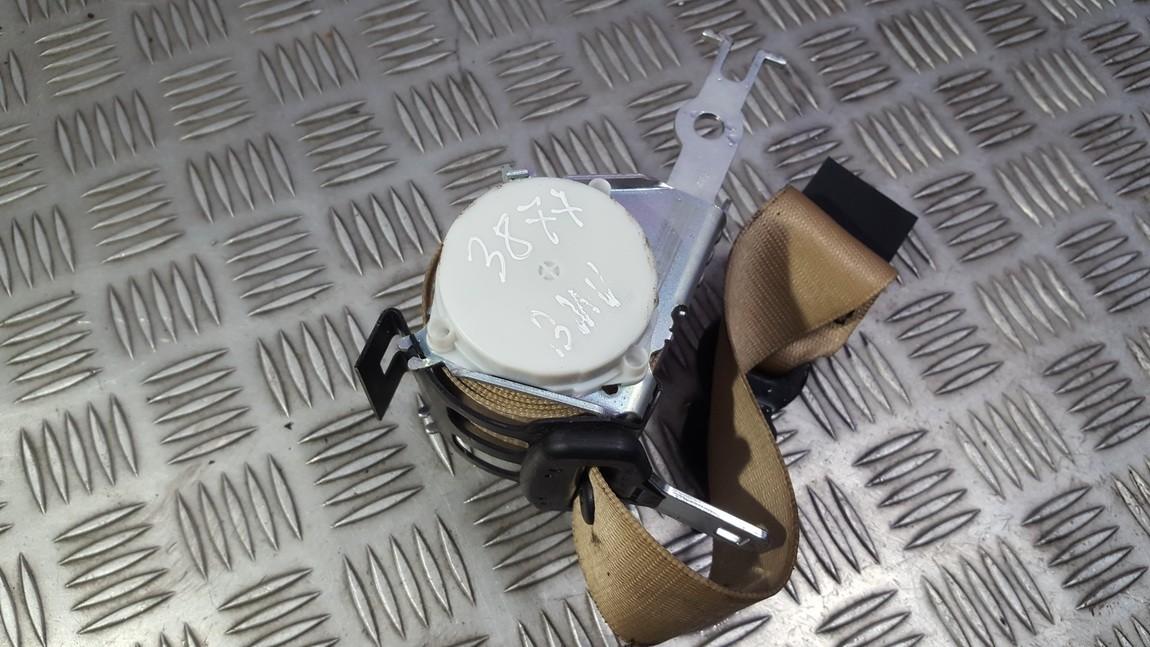 33061254B BMW 5-Series 2011 Seat belt - REAR RIGHT