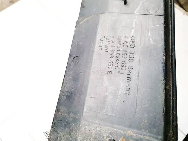 4A0853683J Audi 100 1993 Bumper Grille - FRONT CENTER - Thumbnail 4