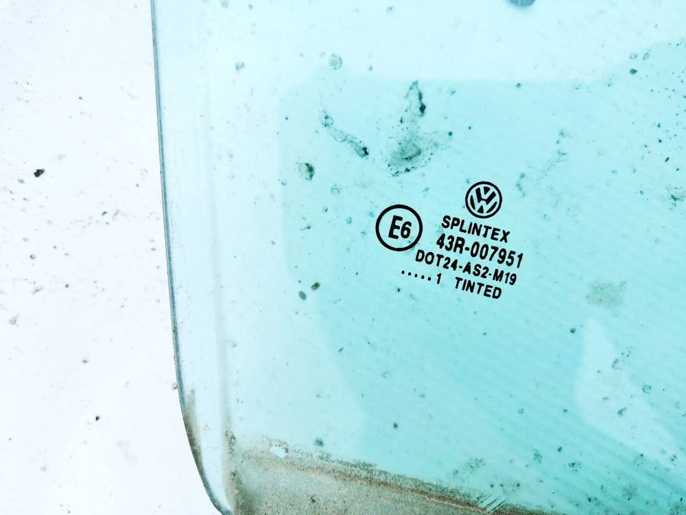 43R007951 Volkswagen Bora 2001 Door-Drop Glass - FRONT RIGHT - Thumbnail 3