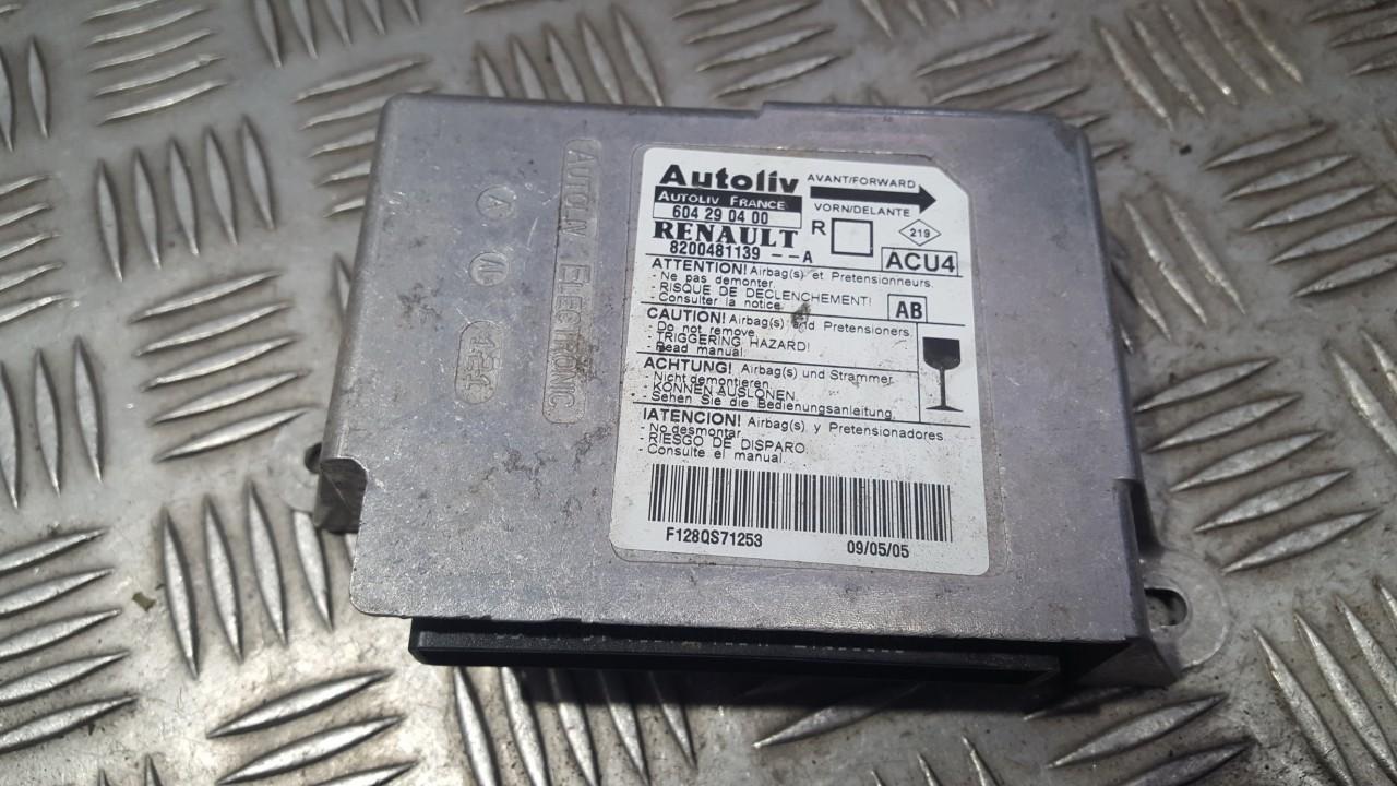 8200481139 Renault Scenic 2005 Airbag crash sensors module