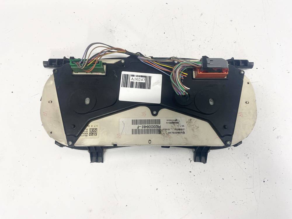 216781715 Renault Kangoo 2007 Speedometers - Cockpit - Speedo Clocks Instrument - Thumbnail 2