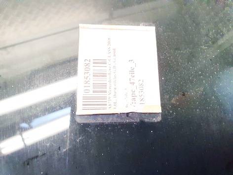 DOT24M25AS2 Mercedes-Benz C-CLASS 2008 Door-Drop Glass - REAR RIGHT - Thumbnail 2