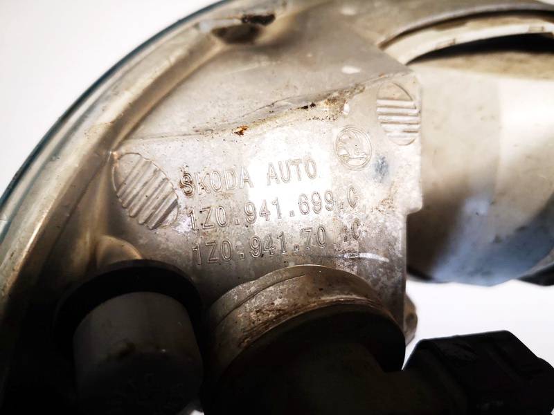 1Z0941699C Skoda Octavia 2011 Fog lamp (Fog light) - FRONT LEFT - Thumbnail 3