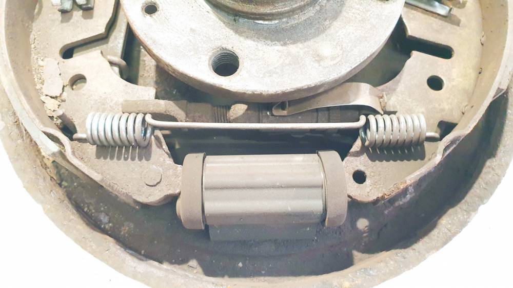 Fiat Punto 2007 Rankinio stabdzio mechanizmas