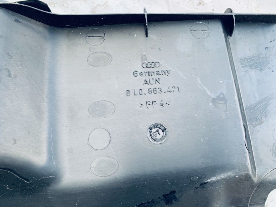 8L0863471 Audi A3 1997 Metal Boot Lip Cover - Thumbnail 3