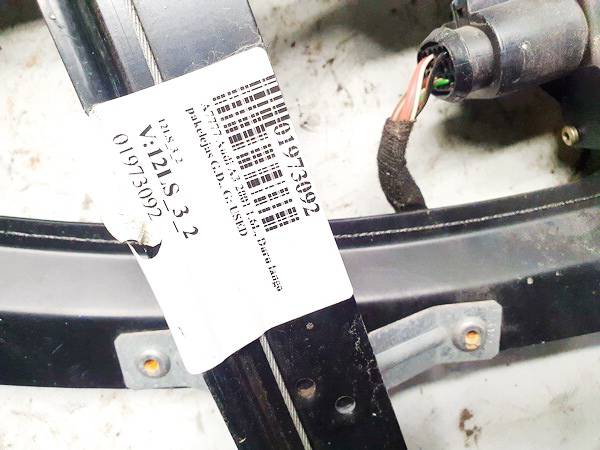 Audi A3 2001 Mécanisme Ascenseurs en Verre Ascenseur-Cristal Port Arrerie Droite - Thumbnail 2