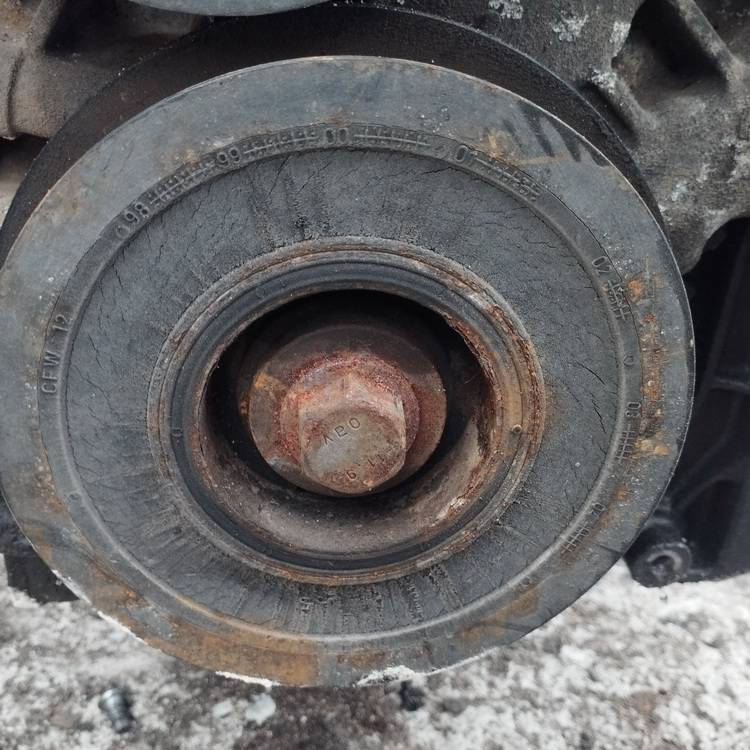 Opel Zafira 2002 Koło zębate wału korbowego (tarcza - koło pasowe)