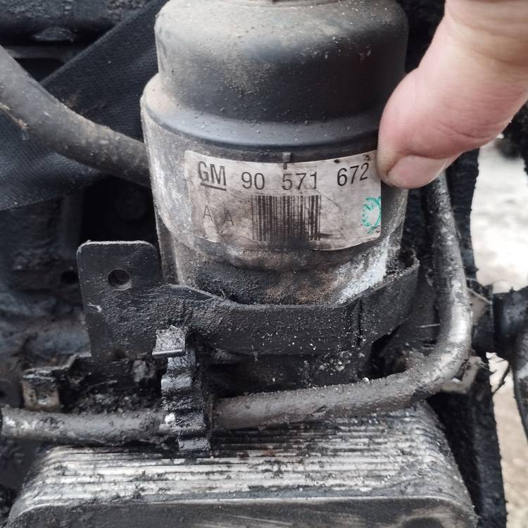 90571672 Opel Zafira 2002 Obudowa filtra oleju - Thumbnail 3