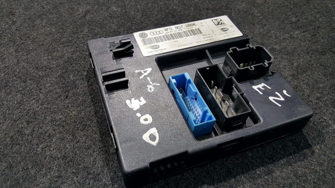 4F0907289E Audi A6 2006 General Module Comfort Relay (Unit)
