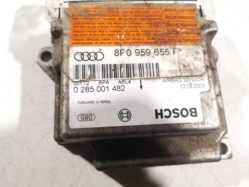 8F0959655F Audi A3 2003 Airbag crash sensors module - Thumbnail 3