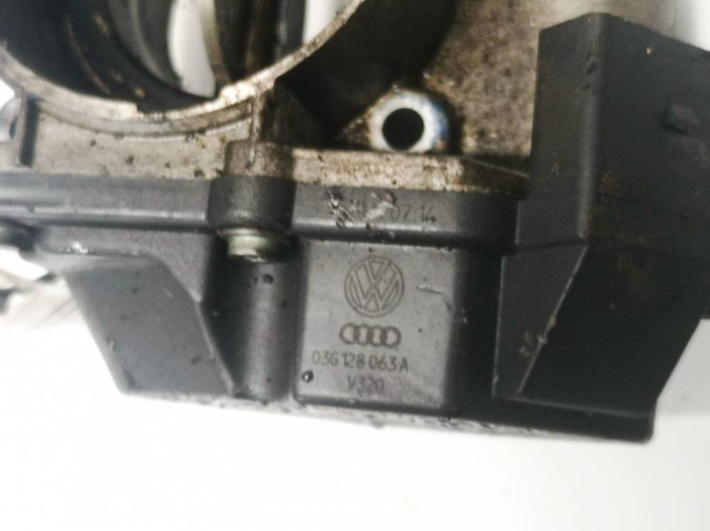 03G128063A Volkswagen Passat 2006 Stellantrieb Wirbelsteuerung Ventil (Drosselklappe) - Thumbnail 4
