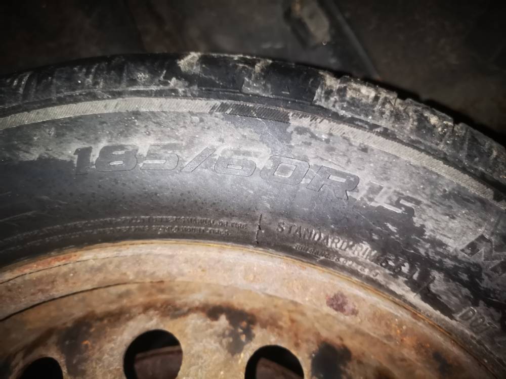 4X100 Toyota Yaris 2006 Tērauda riteņu komplekts R15 - Thumbnail 5