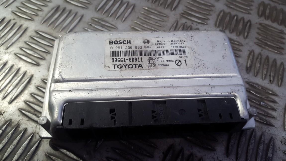 0261206882 Toyota Yaris 2001 ECU Engine Computer (Engine Control Unit ...
