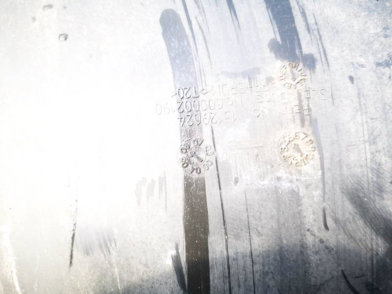 13129624 Opel Zafira 2007 Plastmasas zemspārns - PRIEKŠA PA KREISI - Thumbnail 3