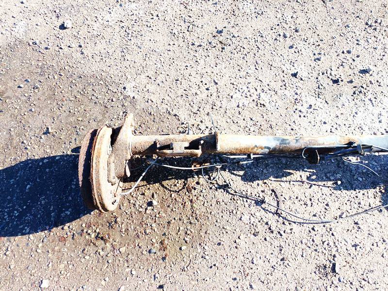 Fiat Doblo 2003 Pont Axial Arrière Avec Moyeux Supports Broche - Thumbnail 2