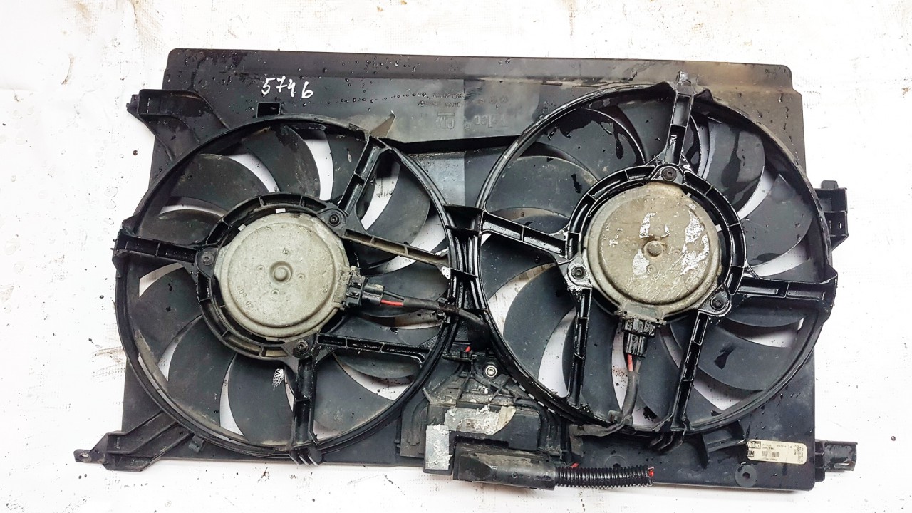 24410989 Opel Vectra 2002 Dyfuzor (wentylator chłodnicy) - Thumbnail 2