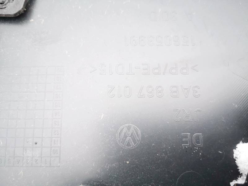 3AB867012 Volkswagen Passat 2011 Door Panel - FRONT RIGHT - Thumbnail 3