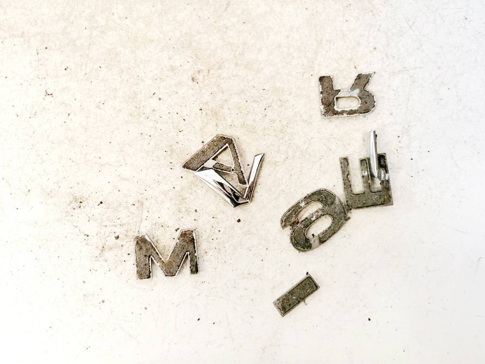 Opel Meriva 2005 Inne emblematy