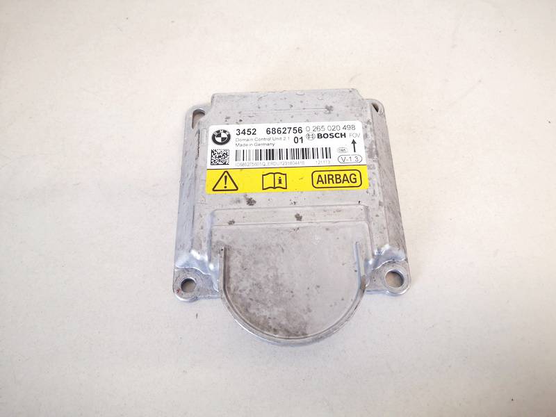 0265020498 BMW 1-Series 2011 SRS AIRBAG KOMPIUTERIS - ORO PAGALVIU VALDYMO BLOKAS