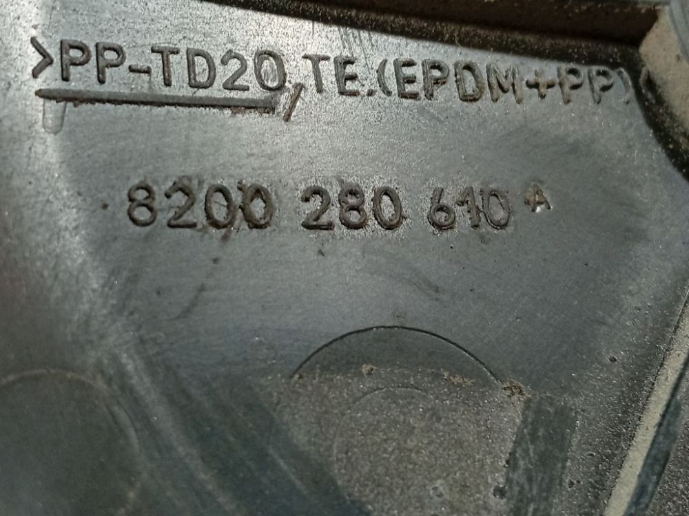 8200280610 Renault Scenic 2005 Salono apdaila (plastmases) - Thumbnail 4