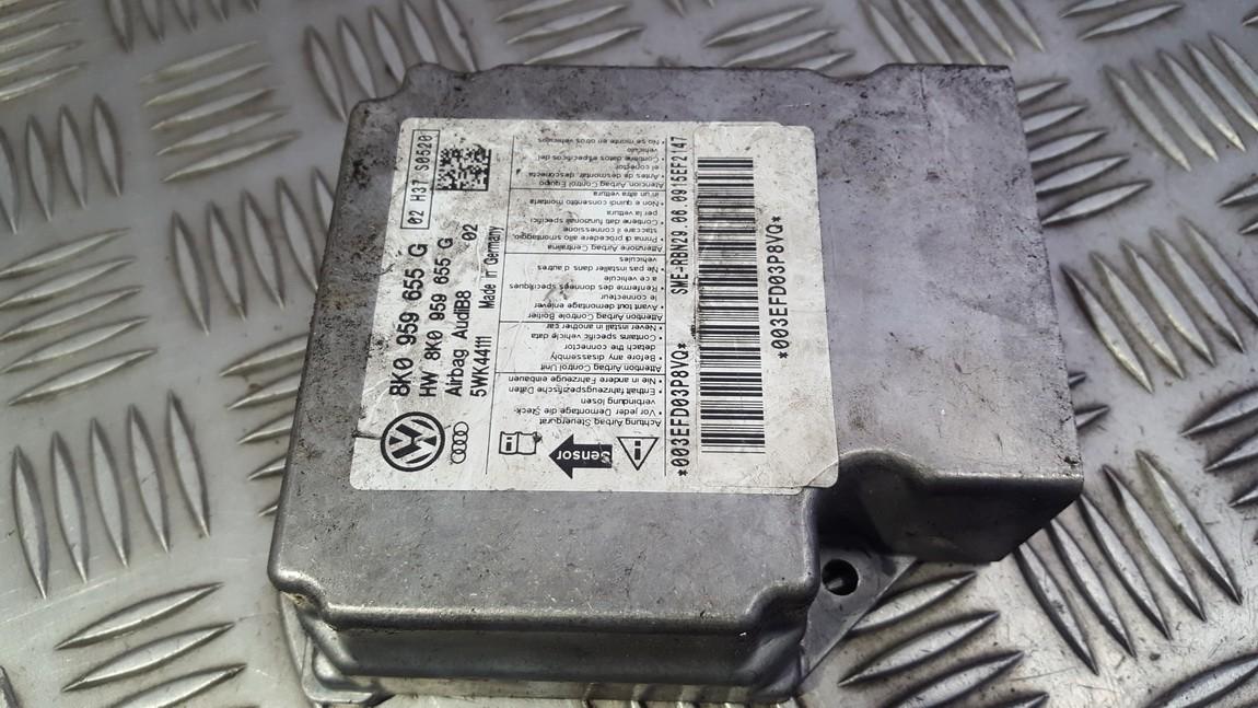 8K0959655G Audi A4 2008 Komputer SRS airbag – moduł sterujący poduszek powietrznych