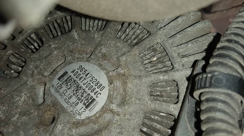 9654752880 Citroen C5 2009 Alternator - Thumbnail 4